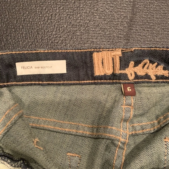 KUT Felicia Baby Boot Cut Jeans - Picture 3 of 4